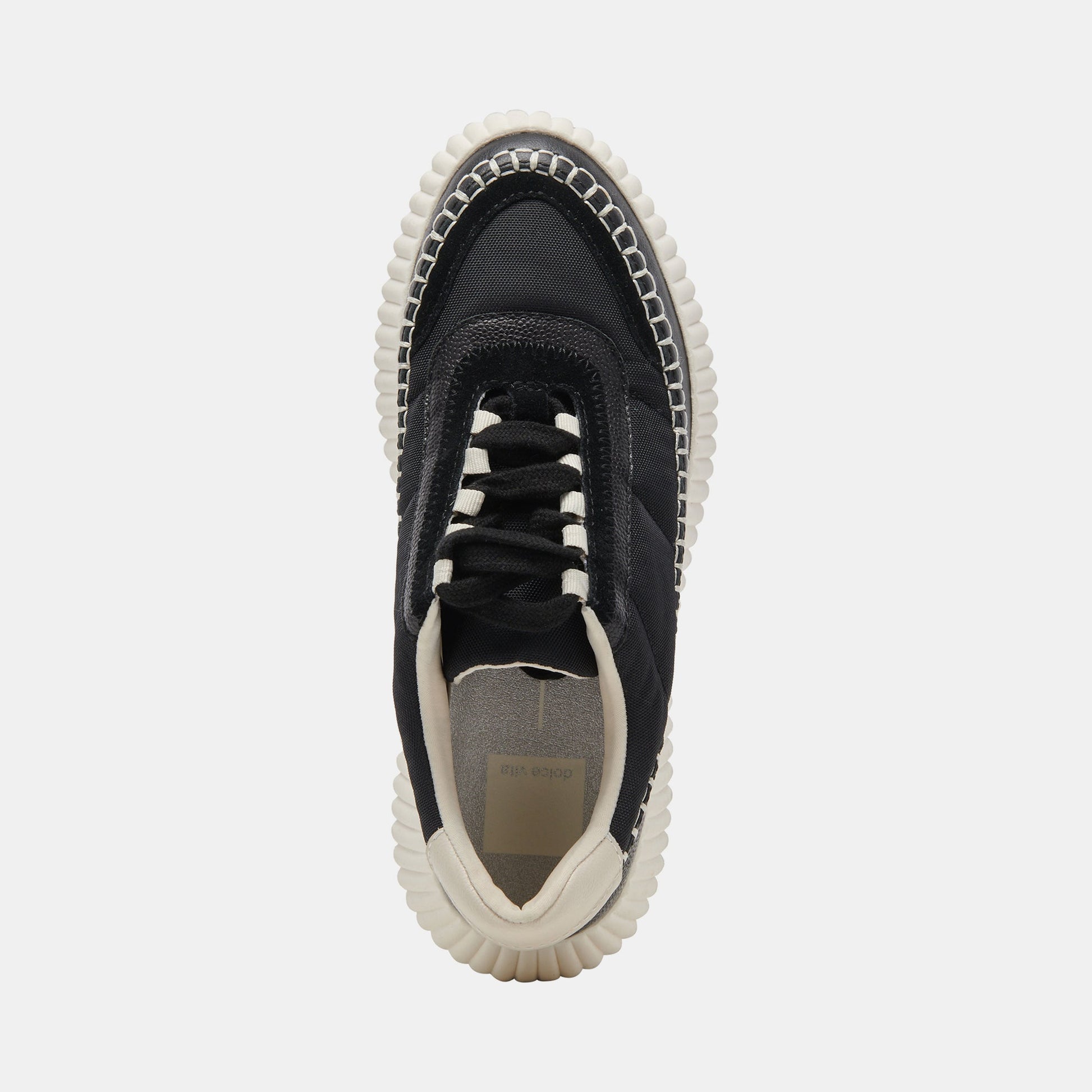 Dolen Black Nylon Sneakers Dolce Vita