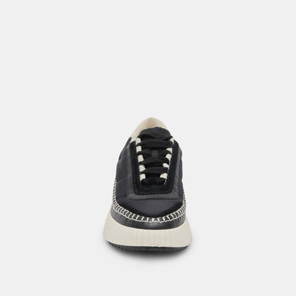 Dolen Black Nylon Sneakers Dolce Vita