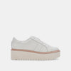 WHITE LEATHER