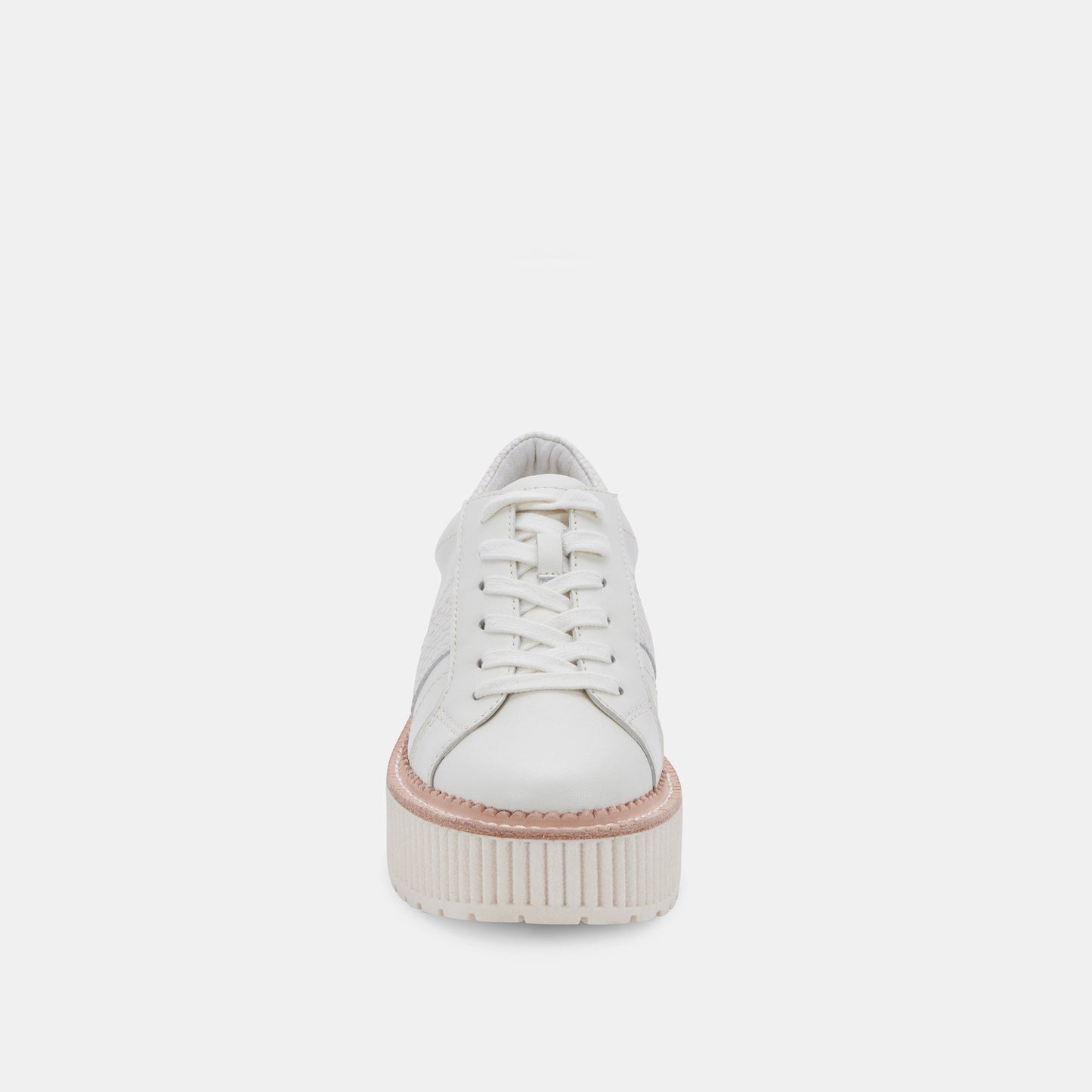 TIGER SNEAKERS WHITE LEATHER Dolce Vita