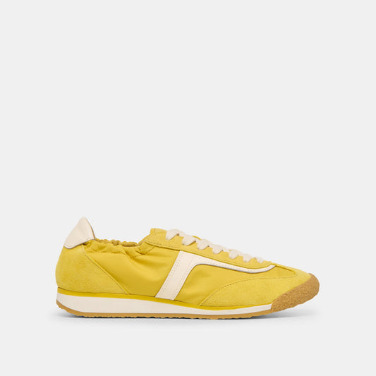 Sariya Yellow Nylon Sneakers Dolce Vita