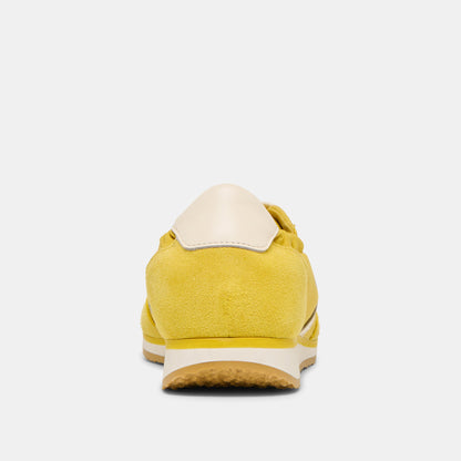 Sariya Yellow Nylon Sneakers Dolce Vita