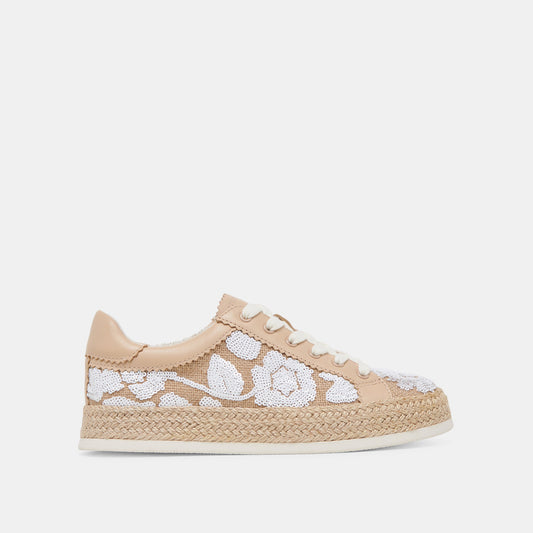 AZALIA SNEAKERS NATURAL MULTI FLORAL SEQUIN Dolce Vita