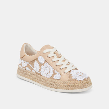 AZALIA SNEAKERS NATURAL MULTI FLORAL SEQUIN Dolce Vita