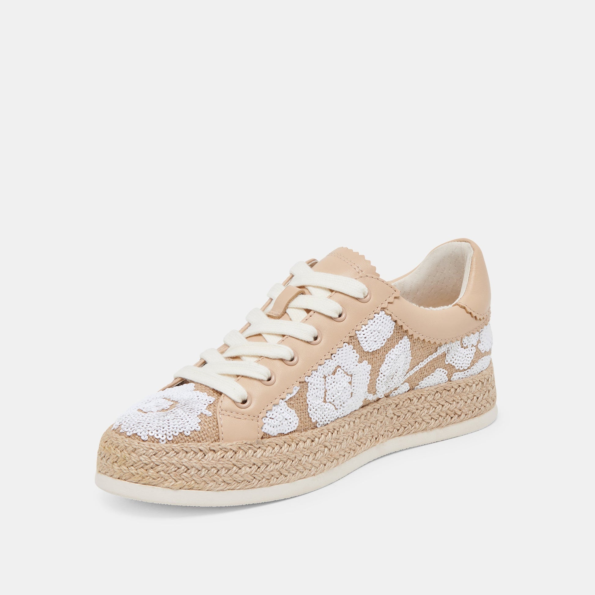 AZALIA SNEAKERS NATURAL MULTI FLORAL SEQUIN Dolce Vita