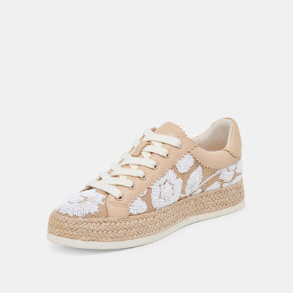 AZALIA SNEAKERS NATURAL MULTI FLORAL SEQUIN Dolce Vita