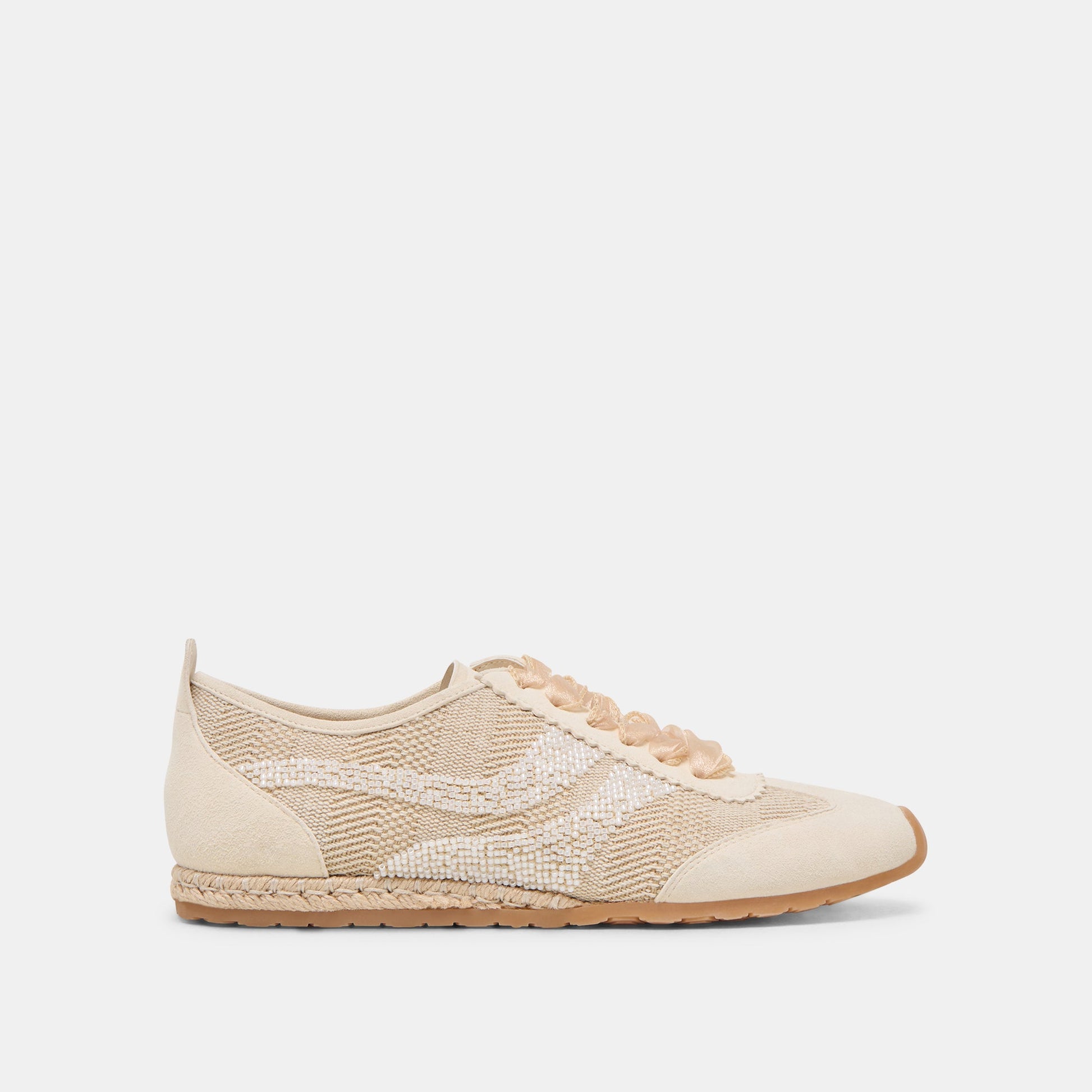 DREAM BEAD SNEAKERS NATURAL MULTI BURLAP Dolce Vita