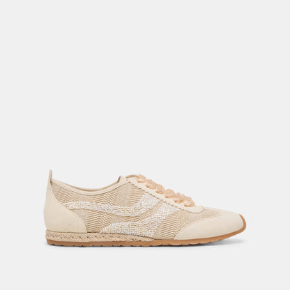 DREAM BEAD SNEAKERS NATURAL MULTI BURLAP Dolce Vita