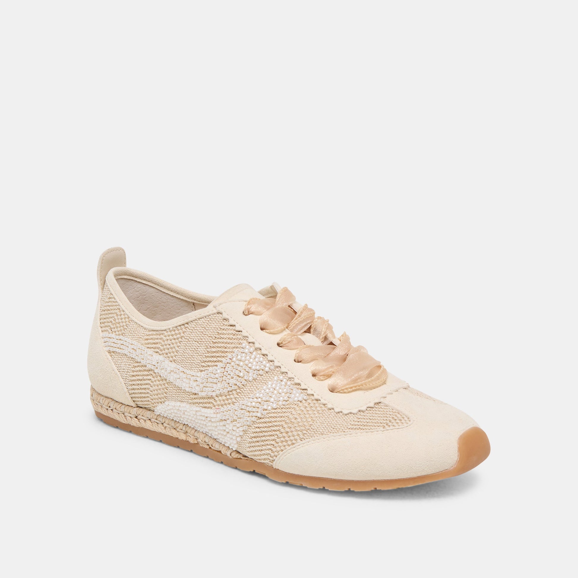DREAM BEAD SNEAKERS NATURAL MULTI BURLAP Dolce Vita