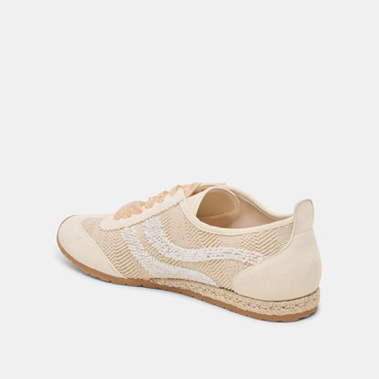 DREAM BEAD SNEAKERS NATURAL MULTI BURLAP Dolce Vita