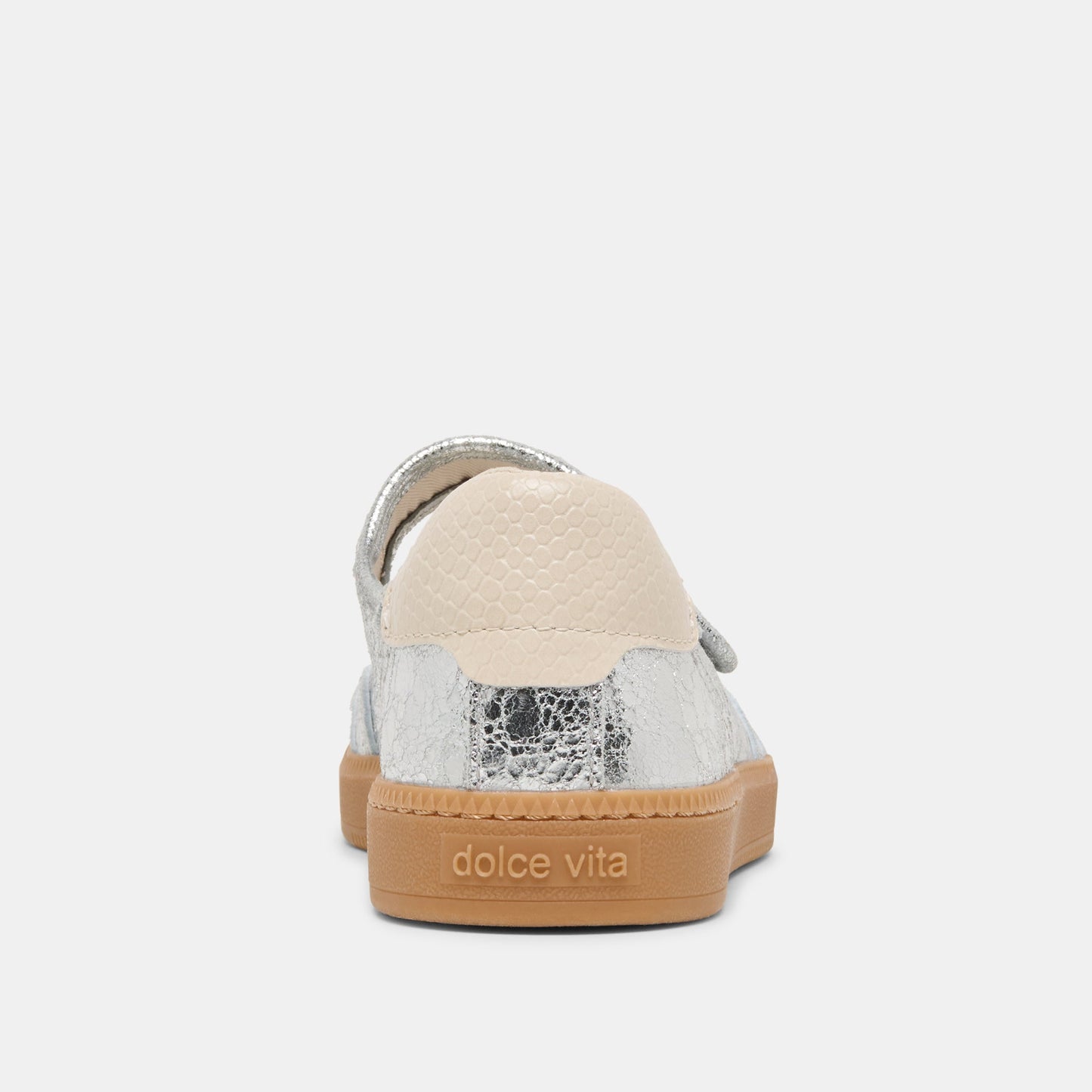 Nanet Silver Leather Sneakers Dolce Vita