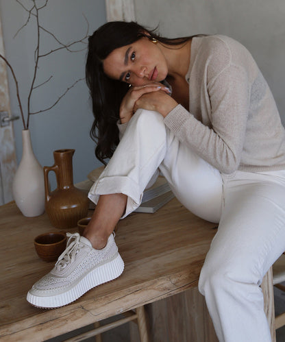 Dolen Sneakers in Sandstone Knit - Dolce Vita Women's Footwear Dolce Vita