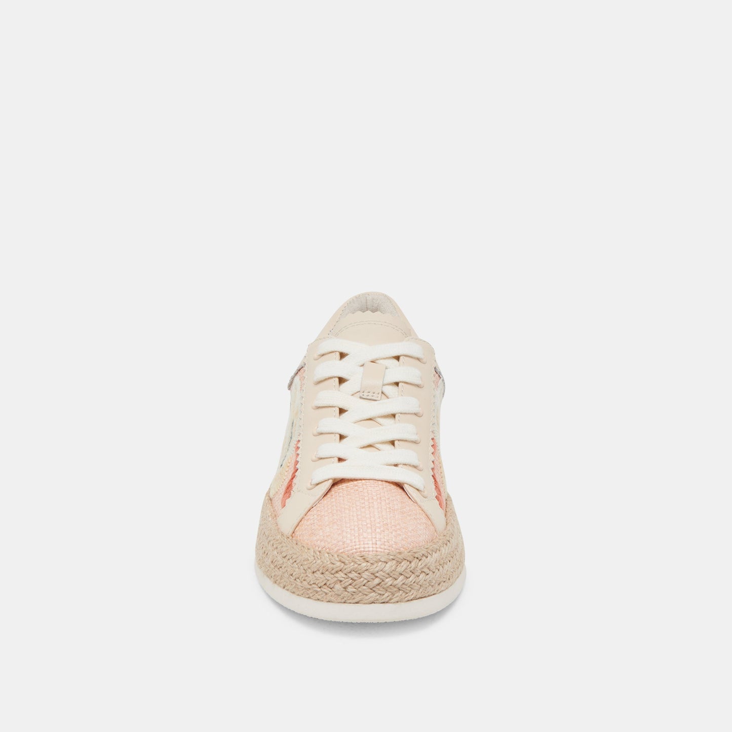 Azalia Pink Floral Raffia Sneakers Dolce Vita