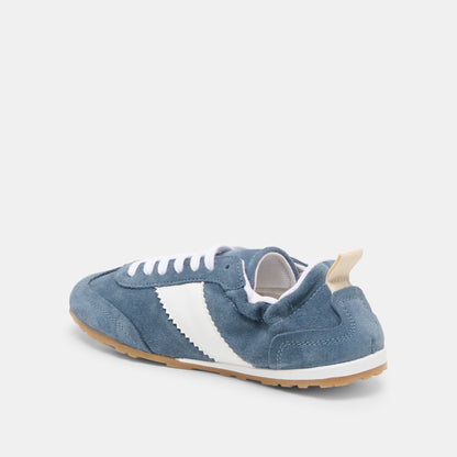 Shyla Blue Suede Sneakers Dolce Vita