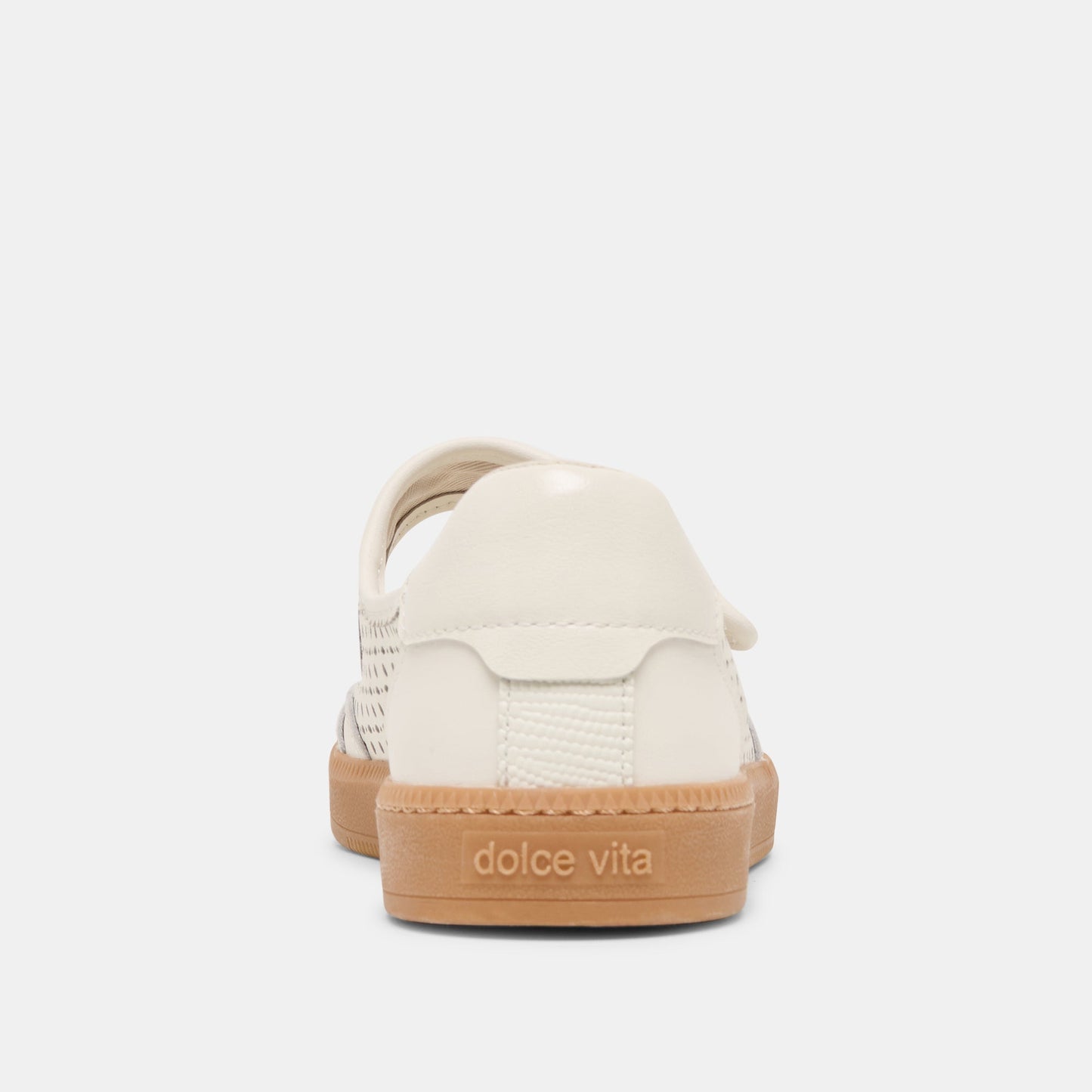 Nanet White Perforated Leather Sneakers Dolce Vita