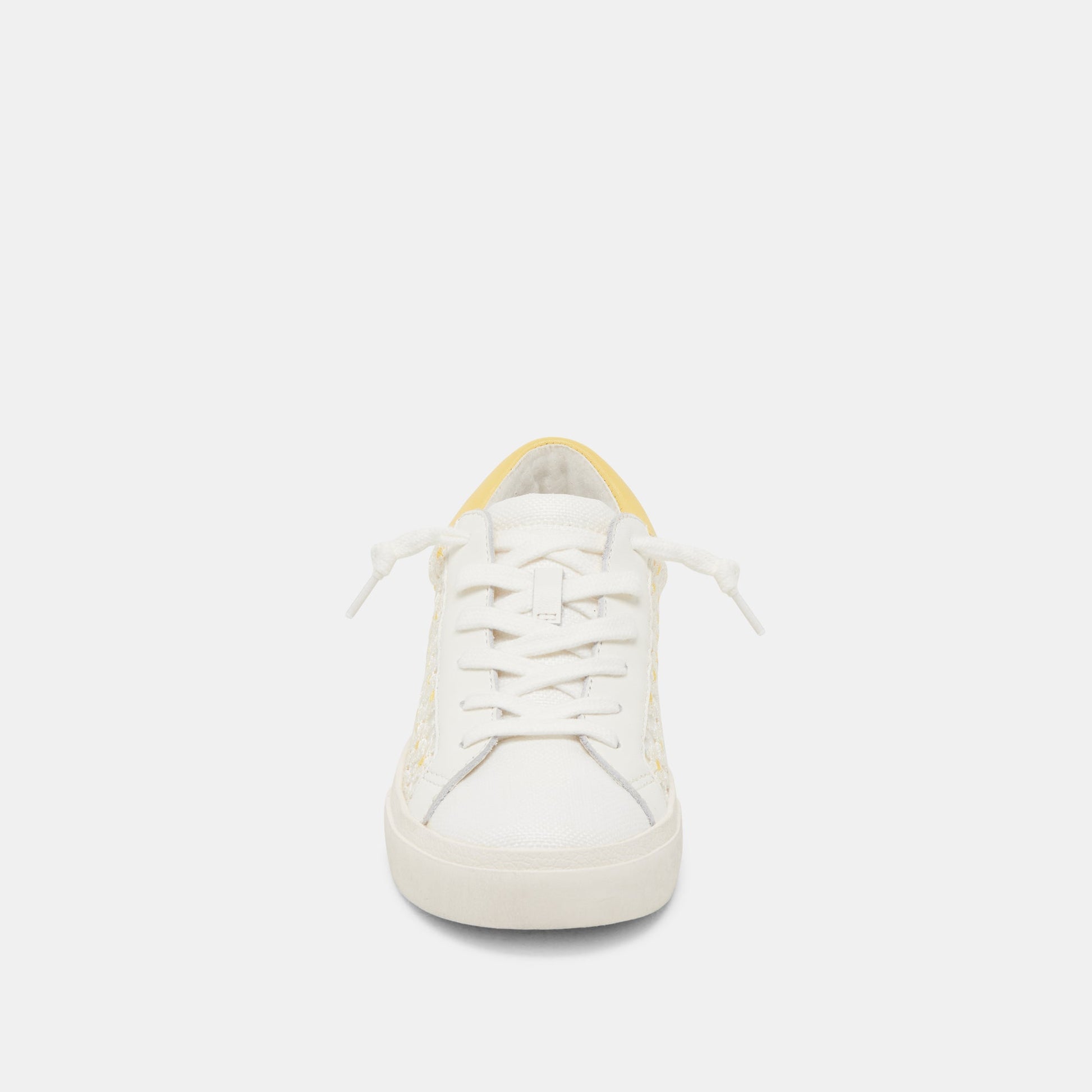 ZINA FLORAL SNEAKERS WHITE YELLOW FLORAL MESH Dolce Vita