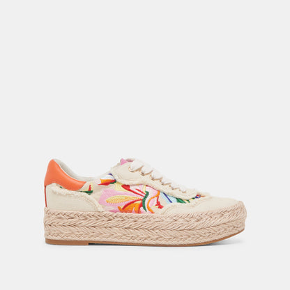 FREDY SNEAKERS FLORAL MULTI CANVAS Dolce Vita