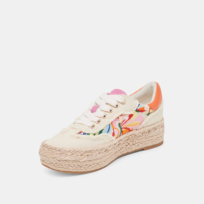 FREDY SNEAKERS FLORAL MULTI CANVAS Dolce Vita