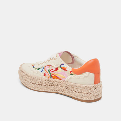 FREDY SNEAKERS FLORAL MULTI CANVAS Dolce Vita