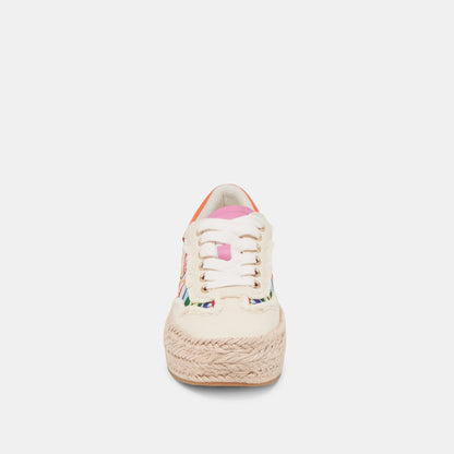 FREDY SNEAKERS FLORAL MULTI CANVAS Dolce Vita
