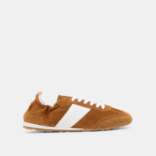 Shyla Cognac Suede Sneakers Dolce Vita