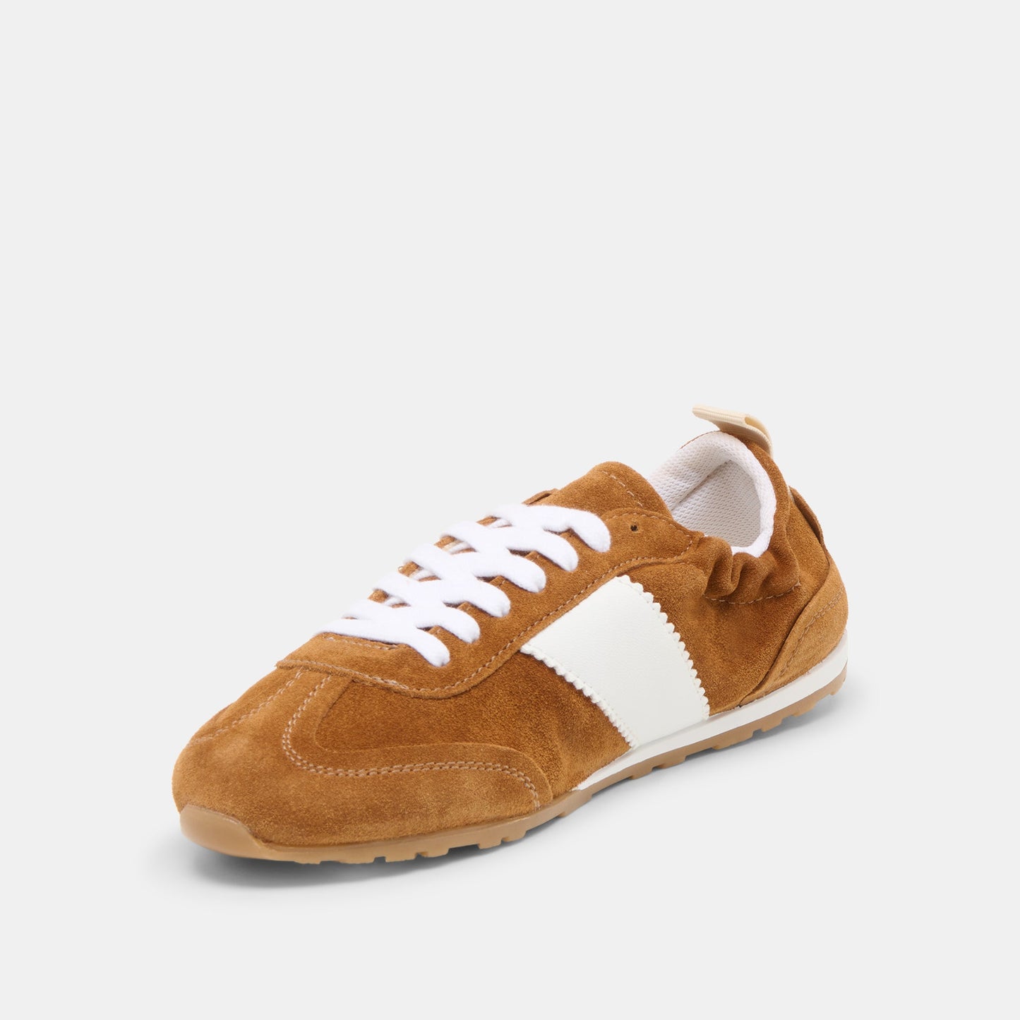 Shyla Cognac Suede Sneakers Dolce Vita