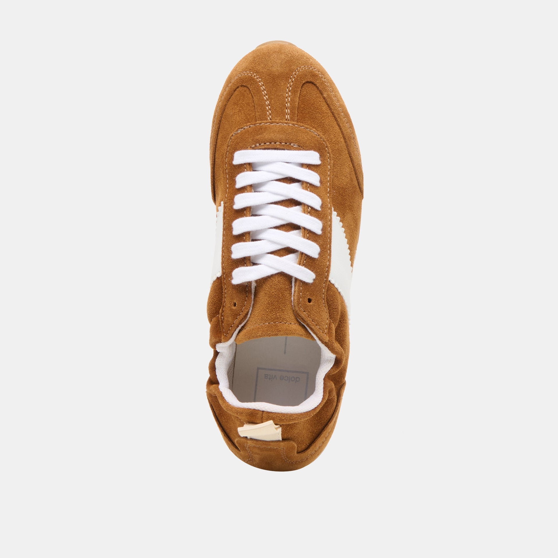 Shyla Cognac Suede Sneakers Dolce Vita