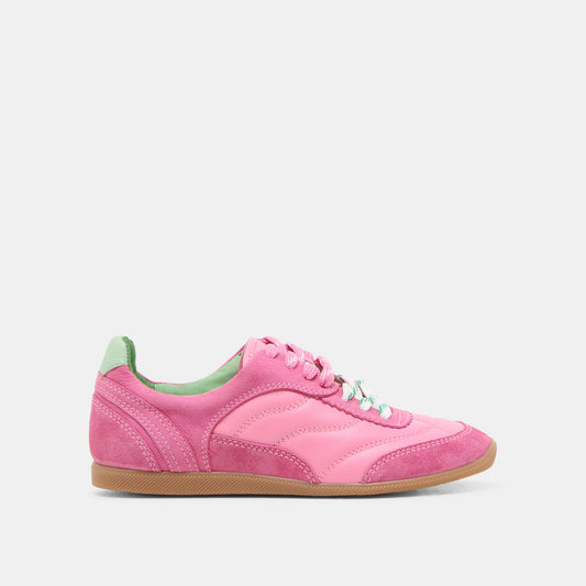 Laini Pink Multi Leather Sneakers Dolce Vita