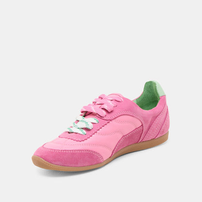 Laini Pink Multi Leather Sneakers Dolce Vita