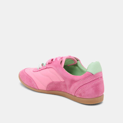 Laini Pink Multi Leather Sneakers Dolce Vita