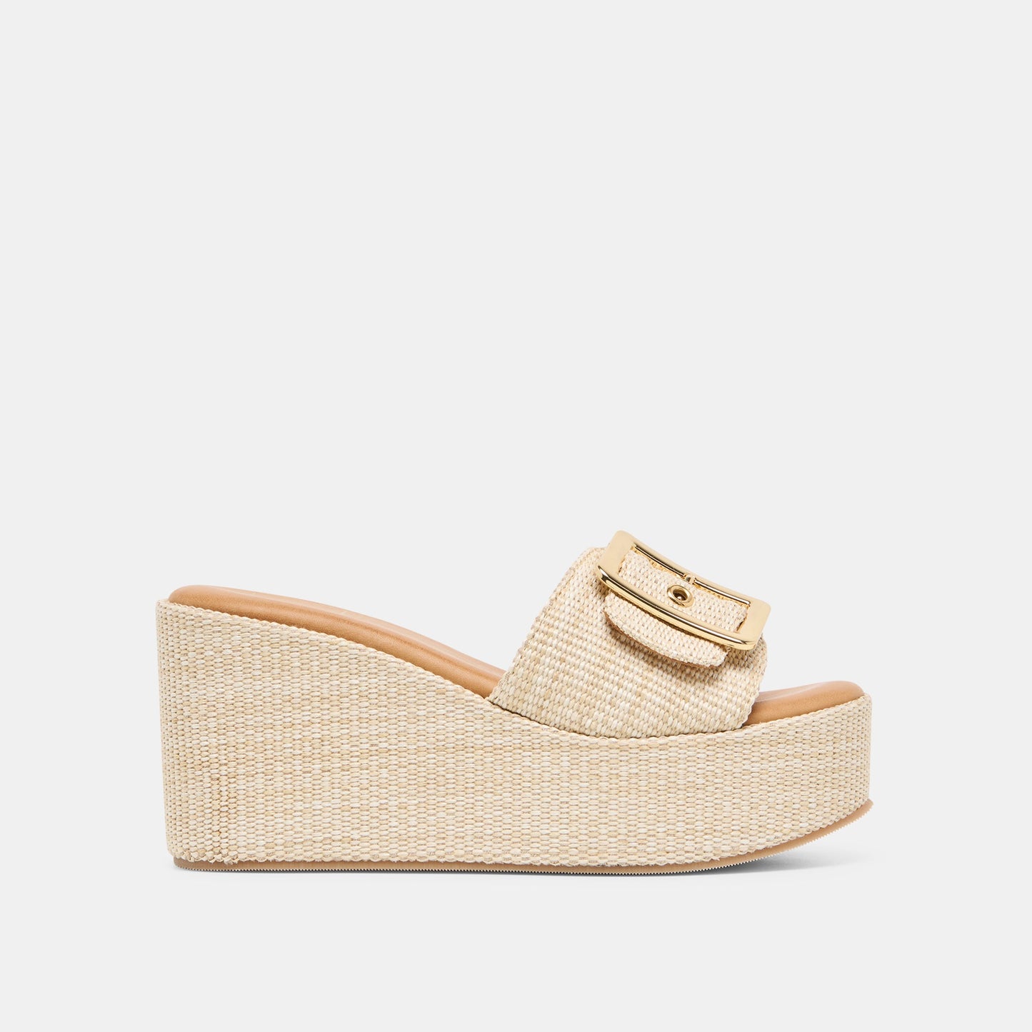 Jilian Lt Natural Raffia Wedges Dolce Vita