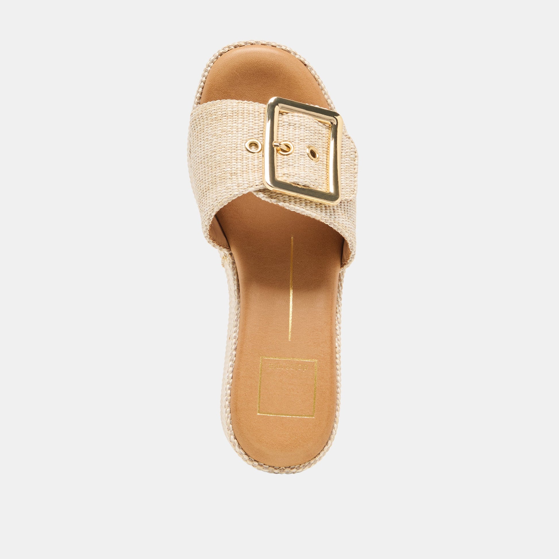 Jilian Lt Natural Raffia Wedges Dolce Vita