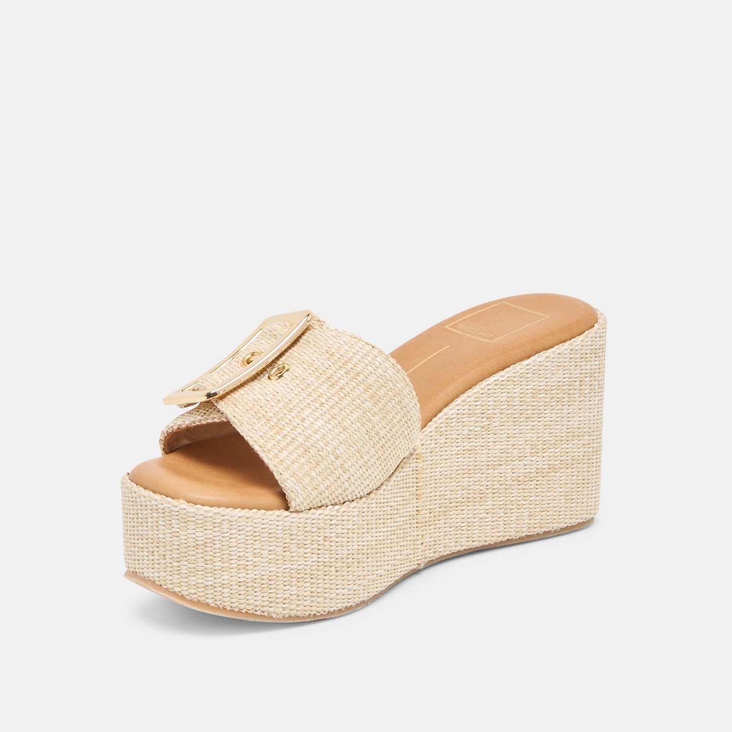 Jilian Lt Natural Raffia Wedges Dolce Vita