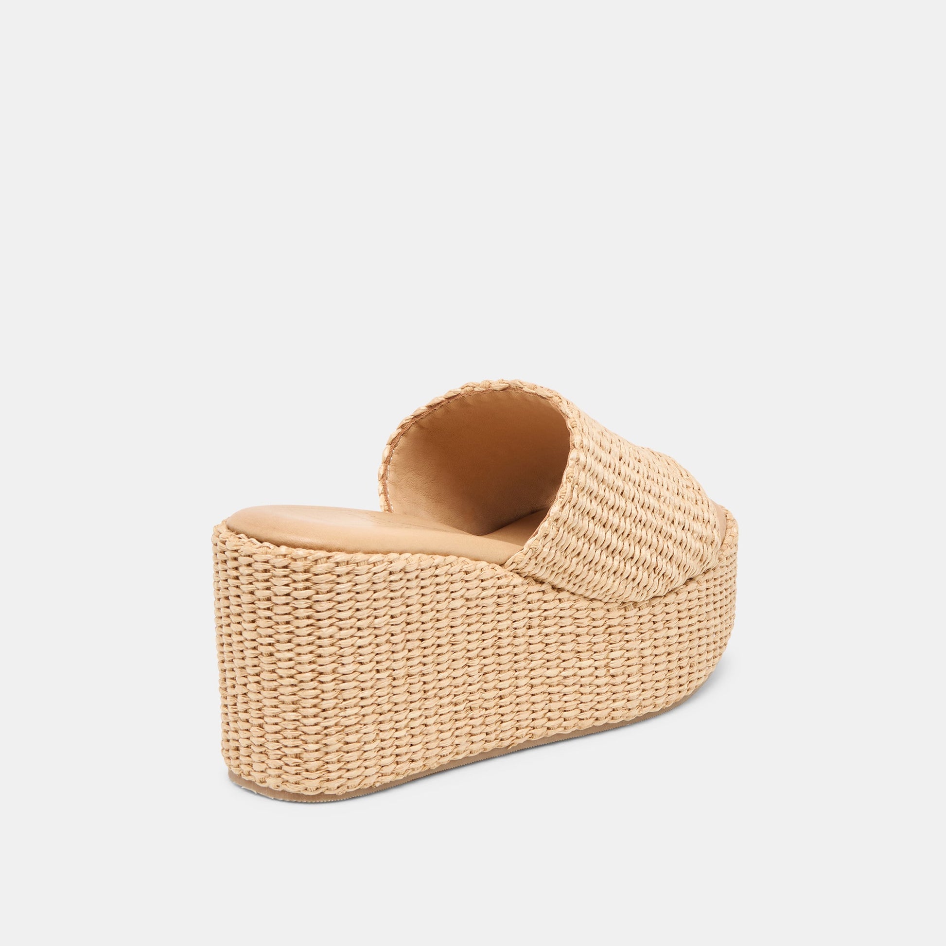 Joclyn Lt Natural Raffia Wedges Dolce Vita
