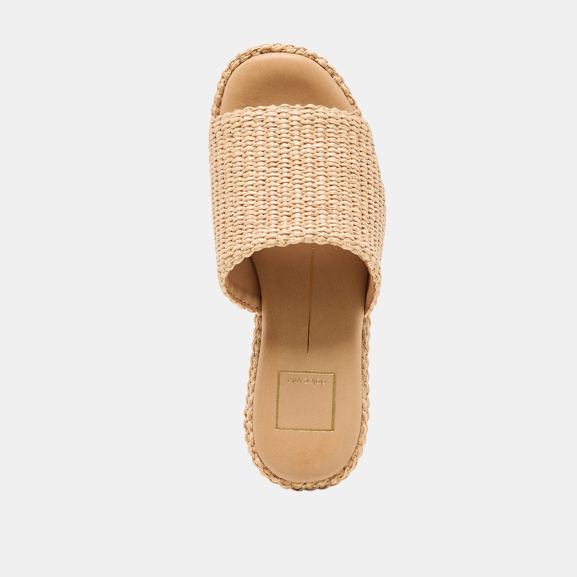 Joclyn Lt Natural Raffia Wedges Dolce Vita