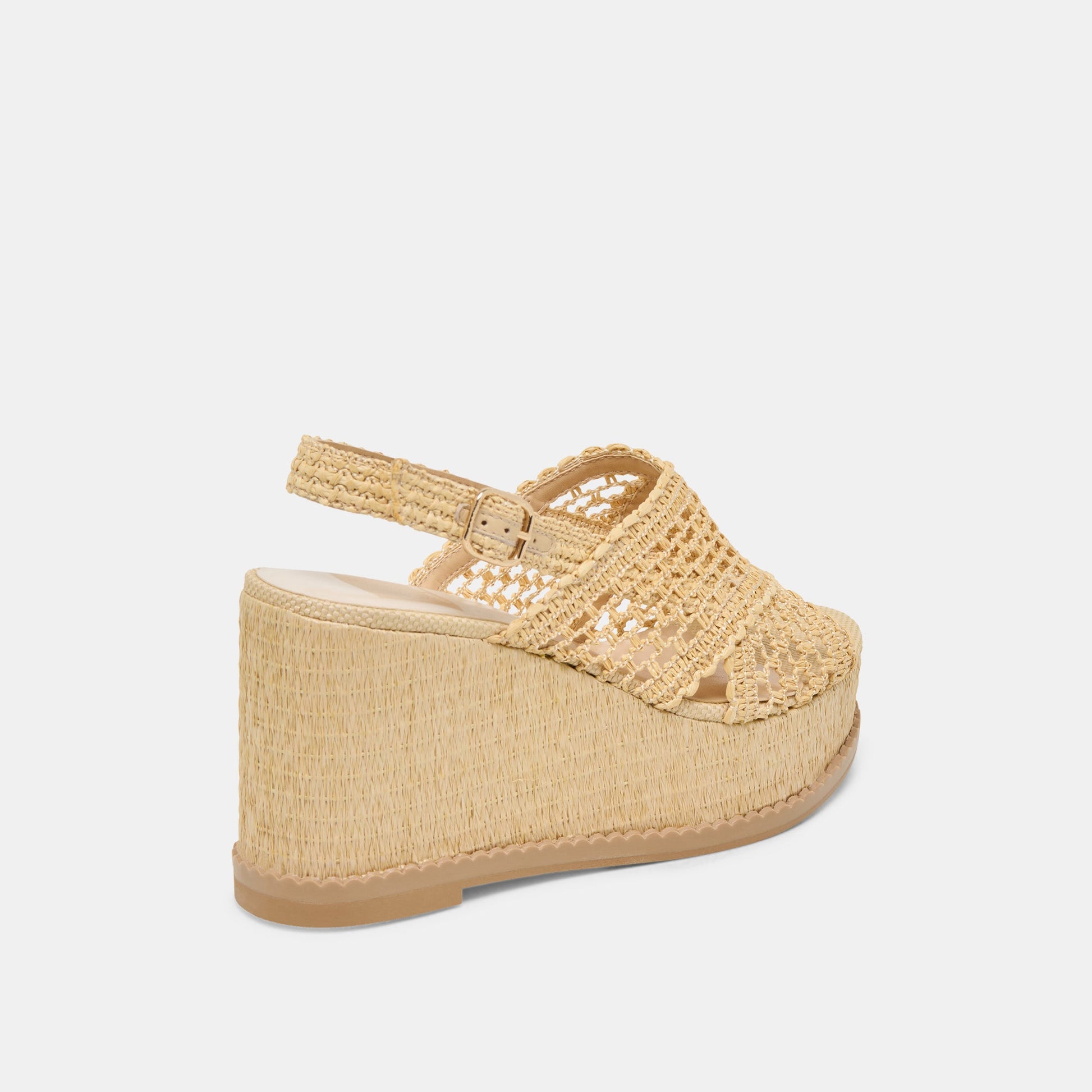 DEXLER WEDGES LT NATURAL WOVEN RAFFIA Dolce Vita