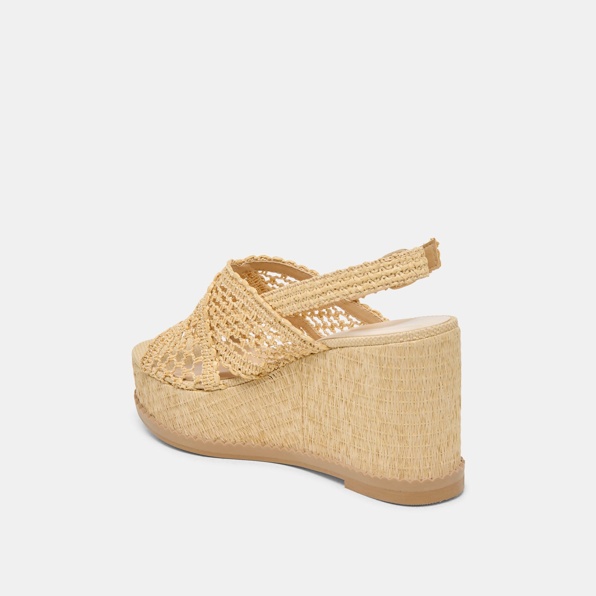 DEXLER WEDGES LT NATURAL WOVEN RAFFIA Dolce Vita