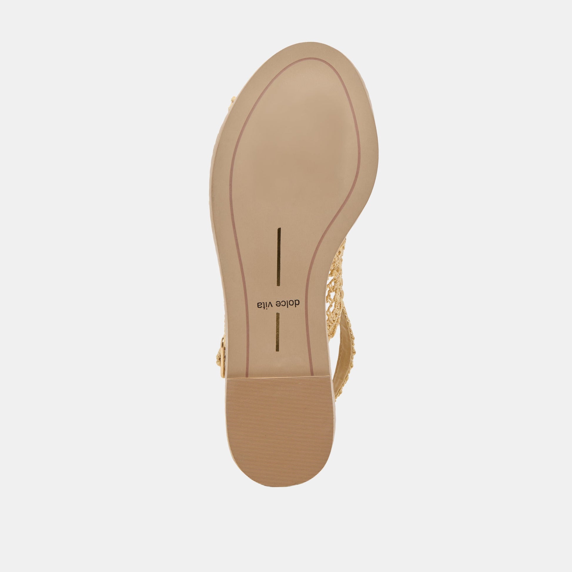 DEXLER WEDGES LT NATURAL WOVEN RAFFIA Dolce Vita