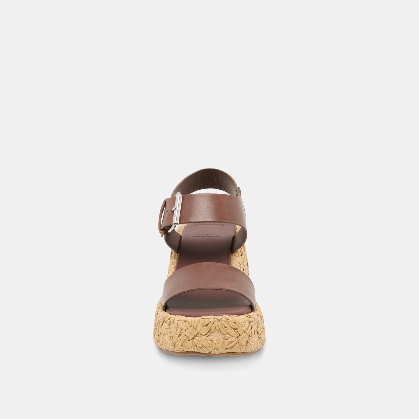 Auri Dk Brown Leather Wedges Dolce Vita