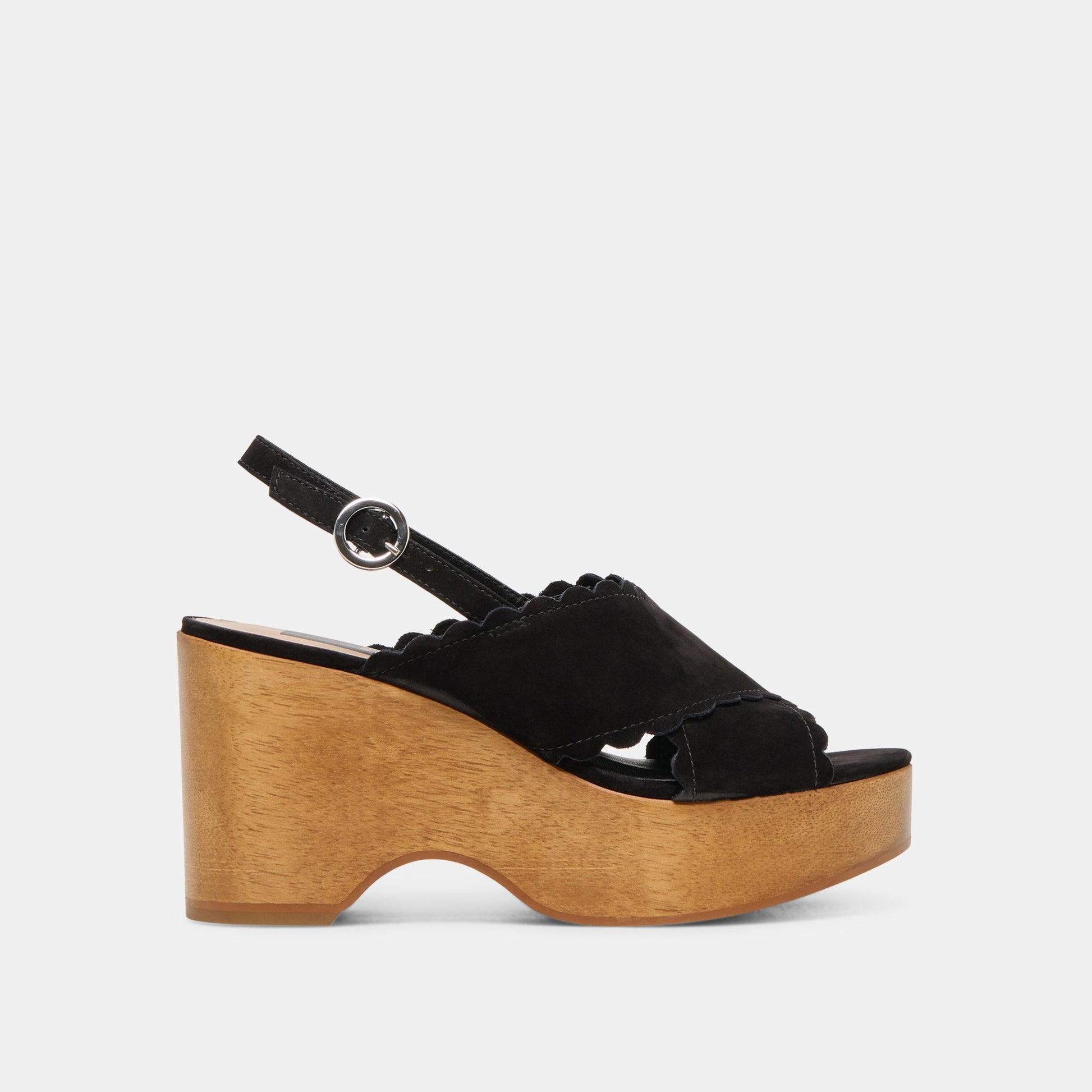 DILION WEDGES BLACK NUBUCK Dolce Vita
