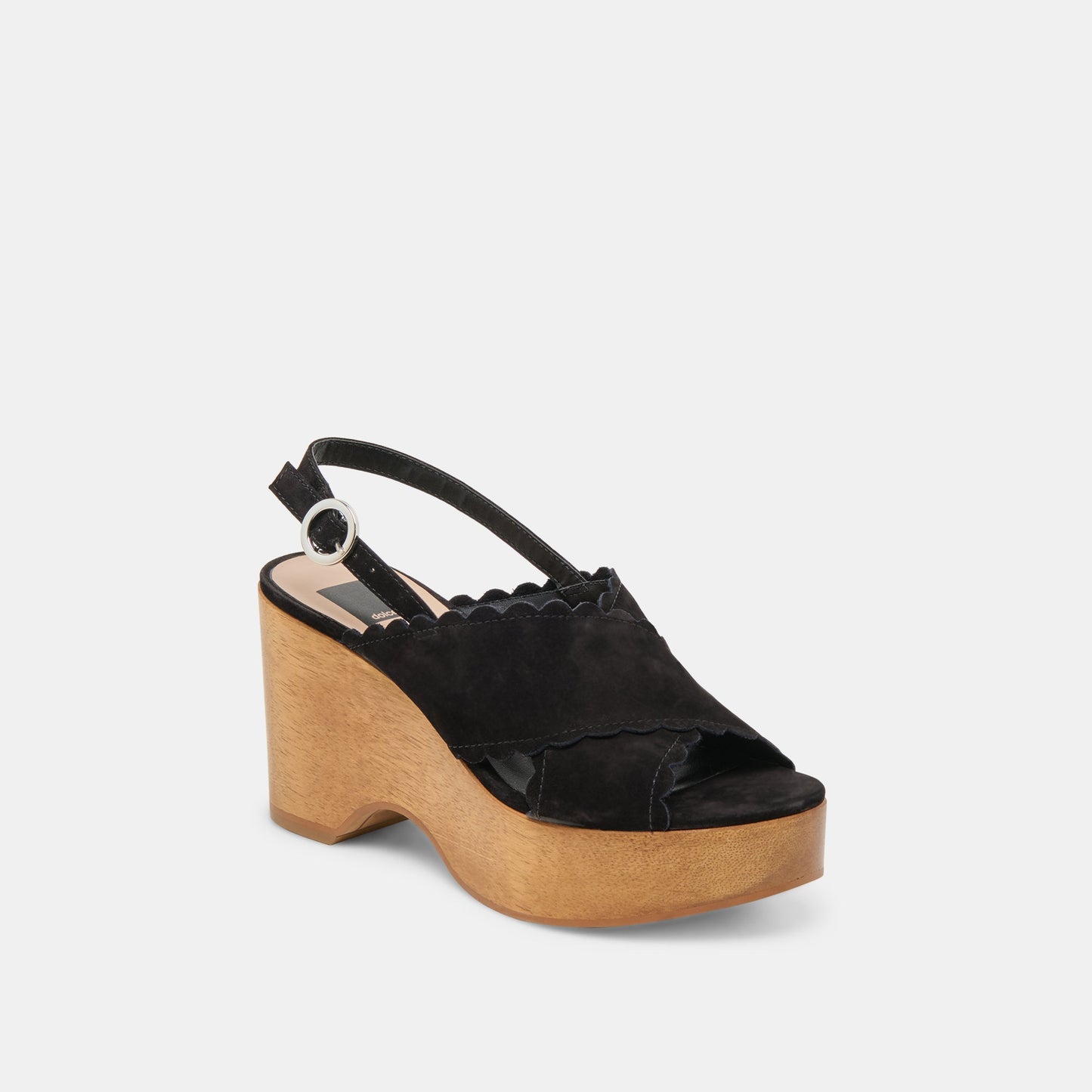 DILION WEDGES BLACK NUBUCK Dolce Vita