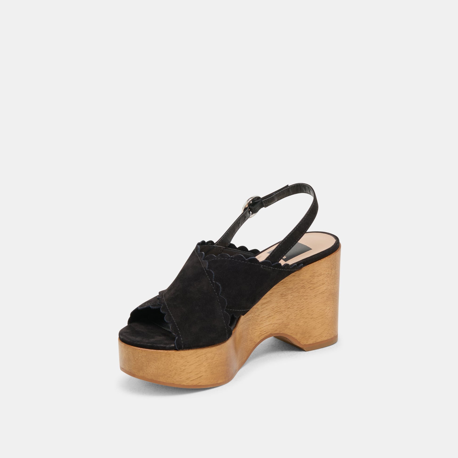 DILION WEDGES BLACK NUBUCK Dolce Vita