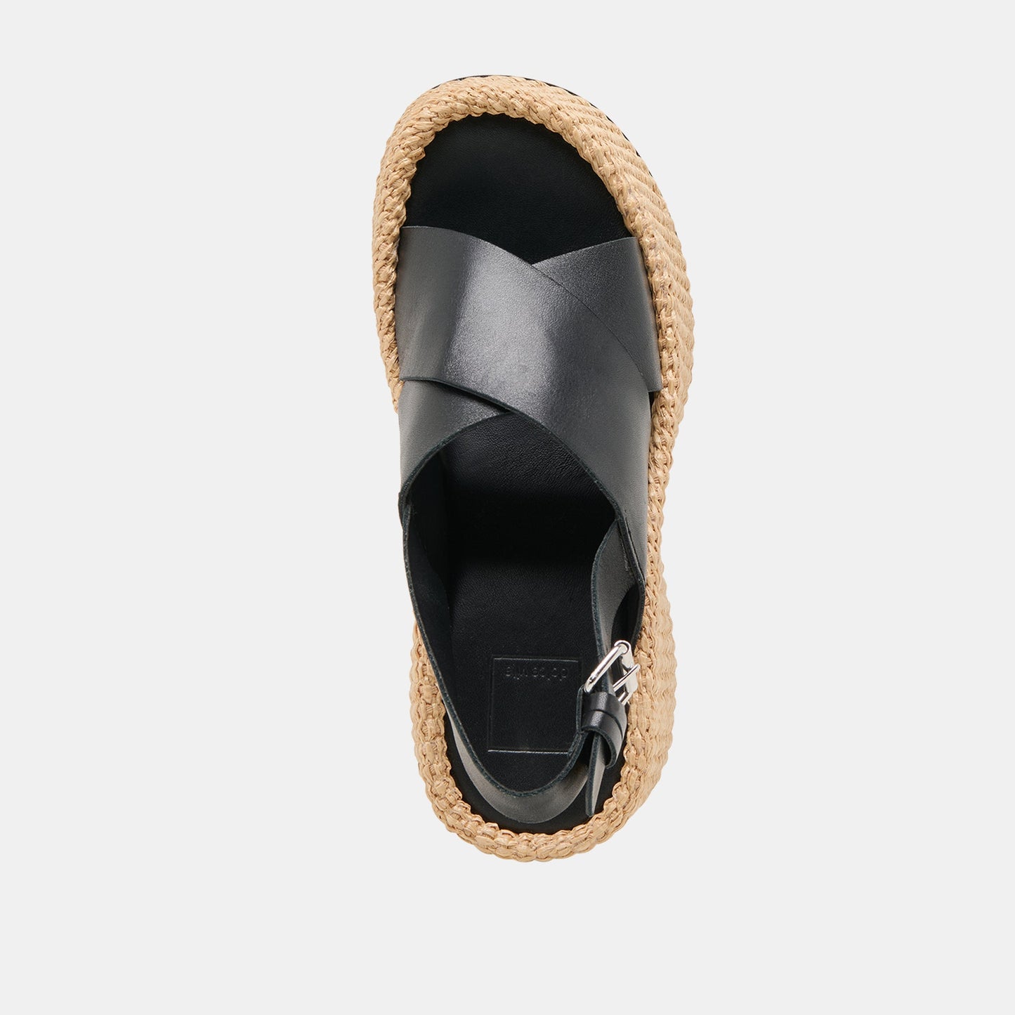 SKYLAR WEDGES BLACK LEATHER Dolce Vita