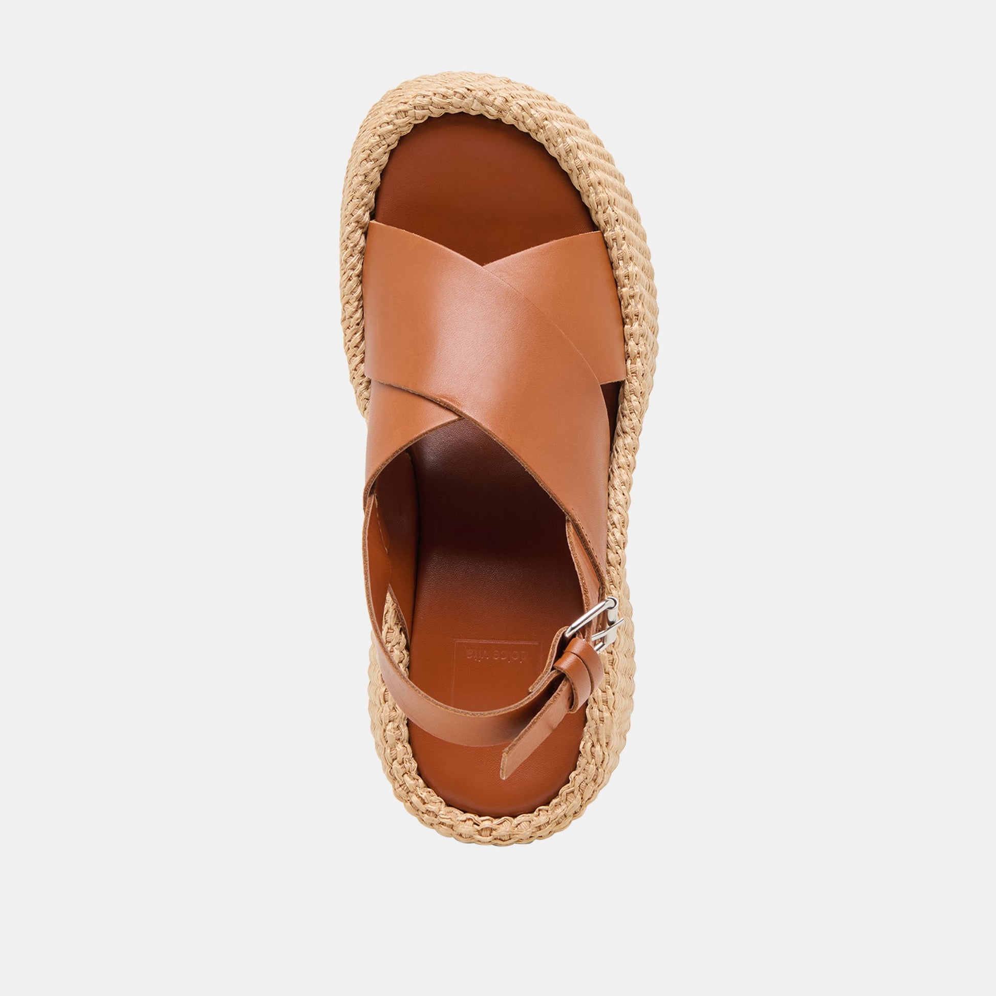 SKYLAR WEDGES BROWN LEATHER Dolce Vita