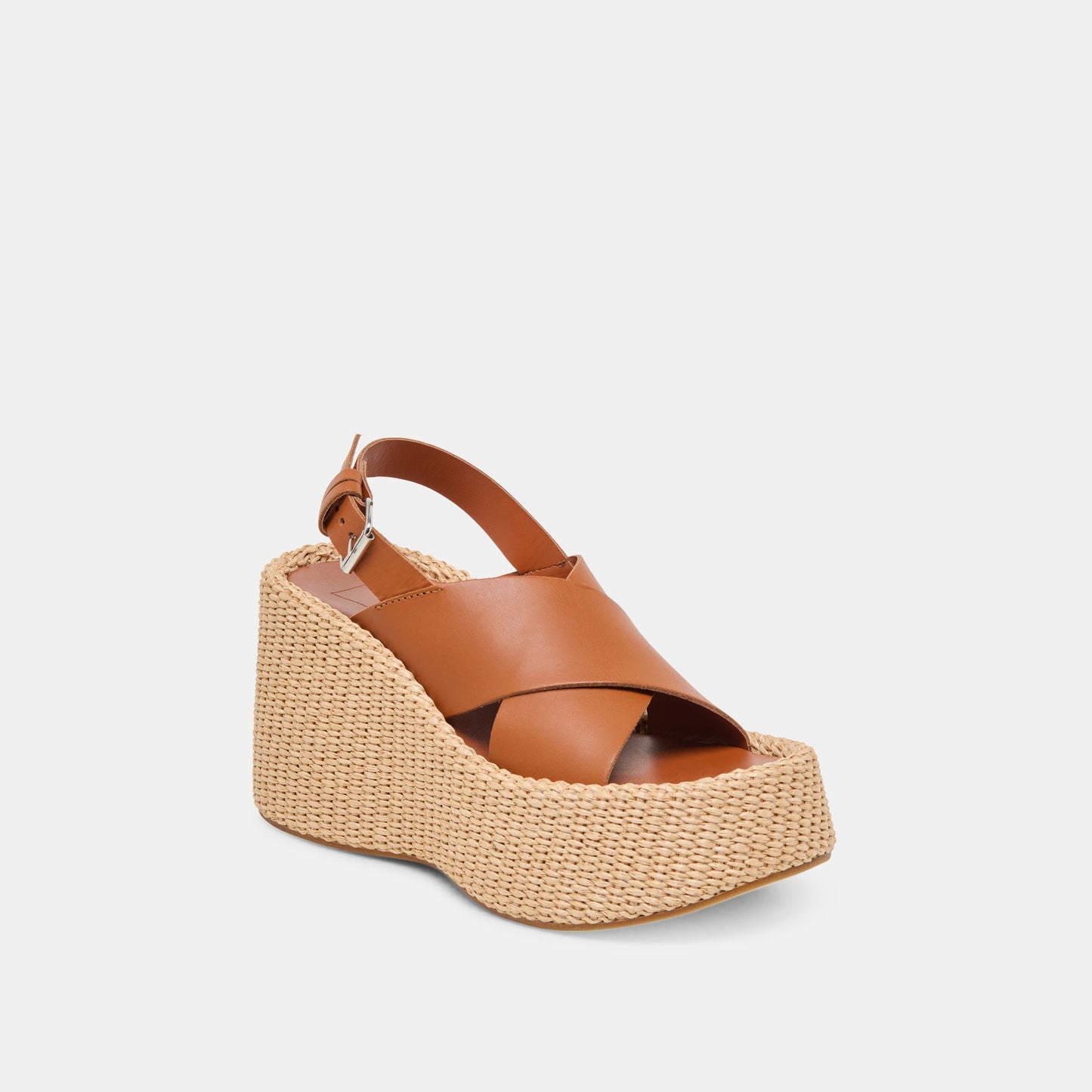 SKYLAR WEDGES BROWN LEATHER Dolce Vita