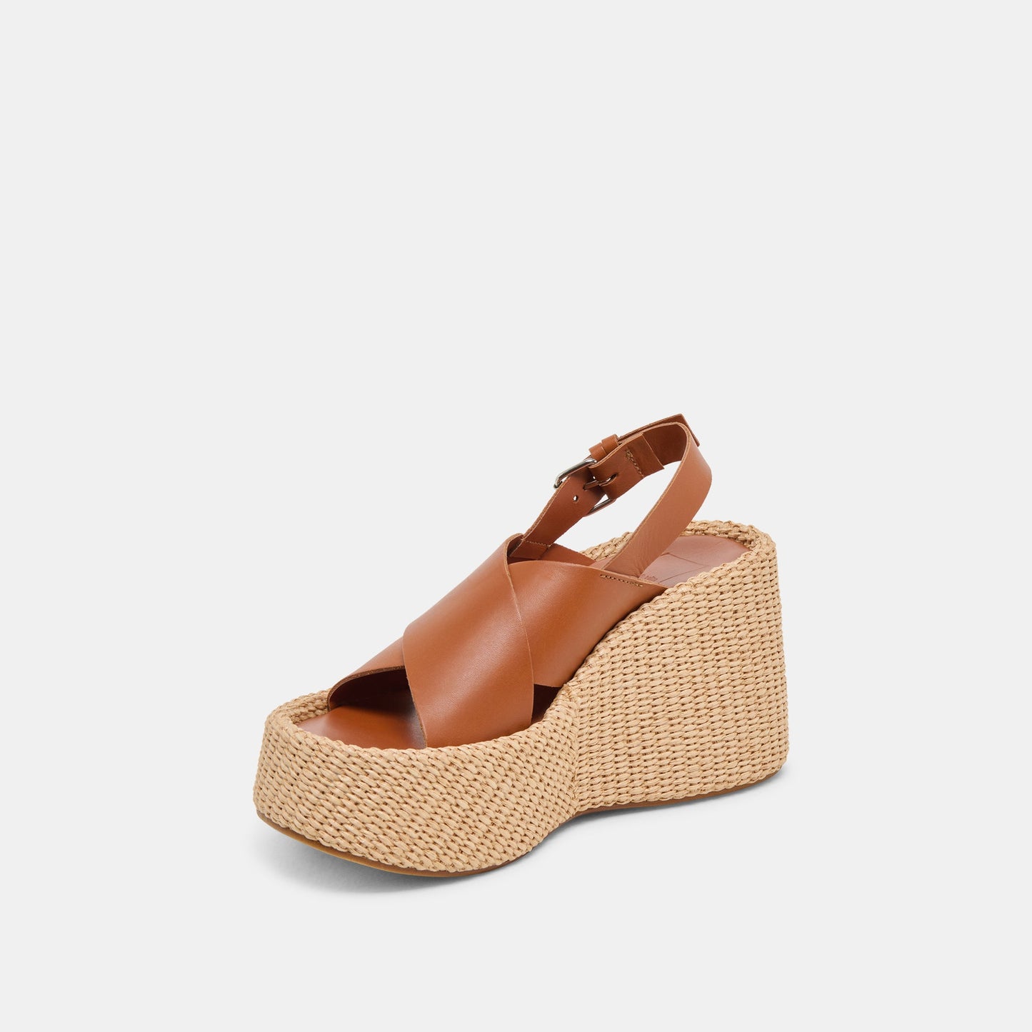 SKYLAR WEDGES BROWN LEATHER Dolce Vita
