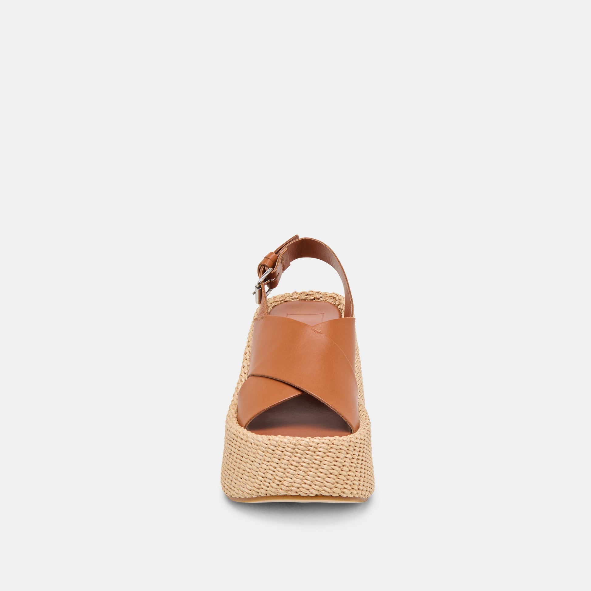 SKYLAR WEDGES BROWN LEATHER Dolce Vita