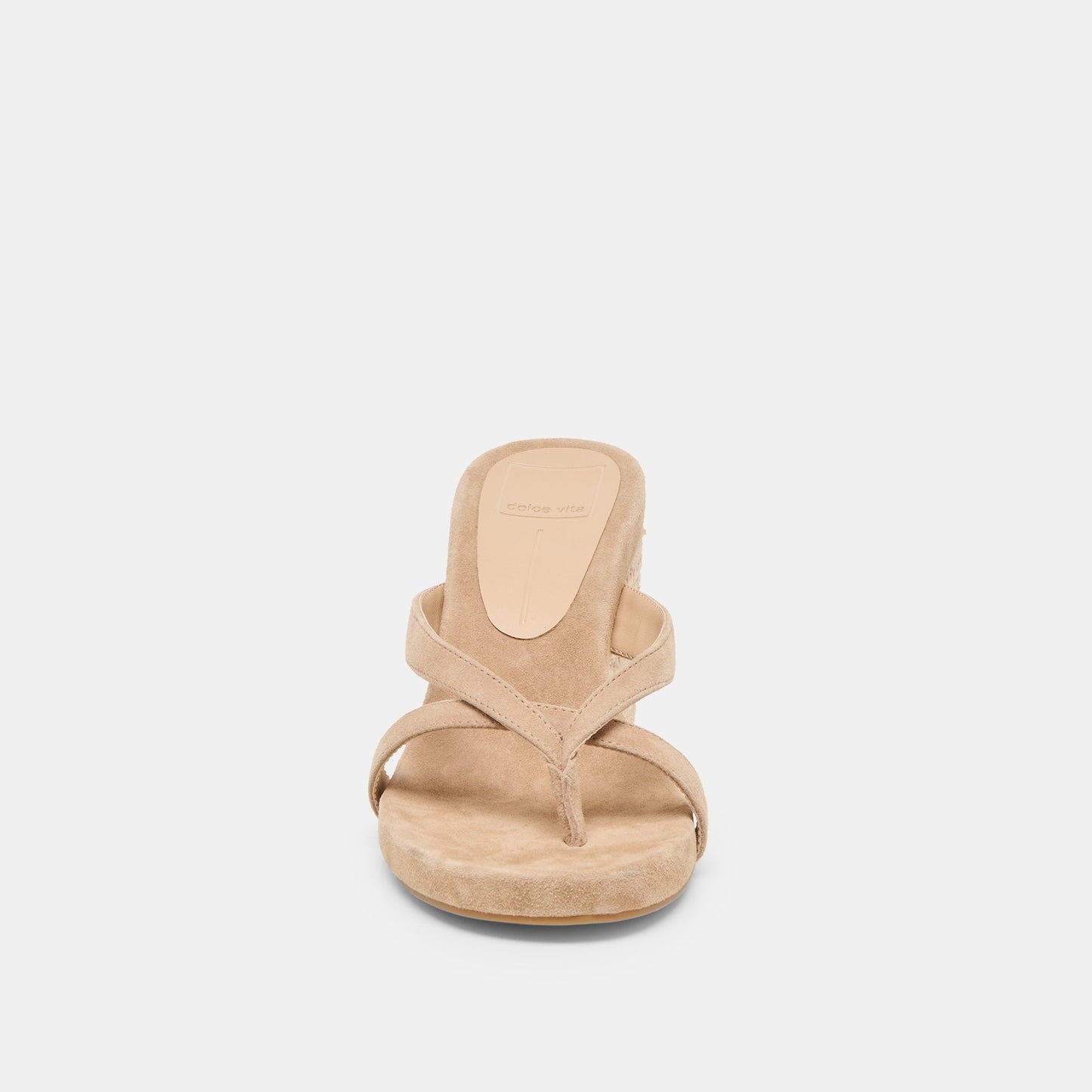 Helan Espadrille Camel Suede Wedges Dolce Vita