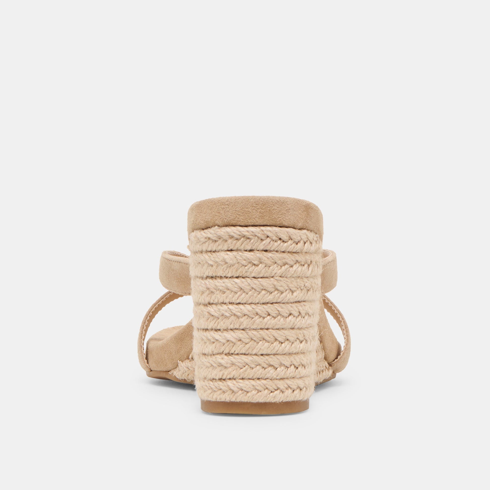 Helan Espadrille Camel Suede Wedges Dolce Vita