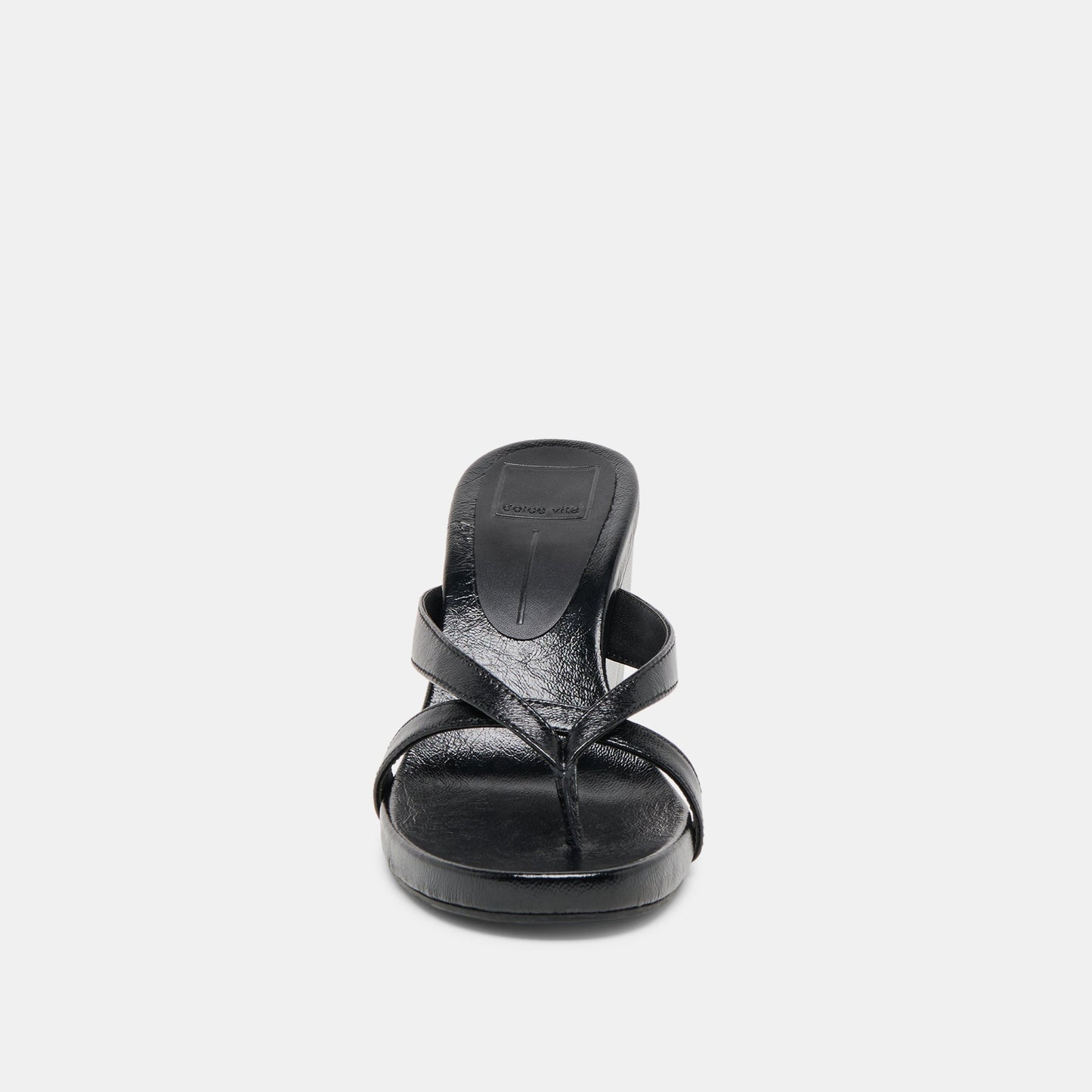 Helan Black Leather Wedges Dolce Vita